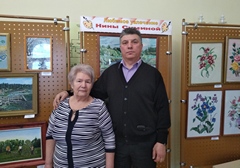 Н. И. Сумина с сыном Алексеем.